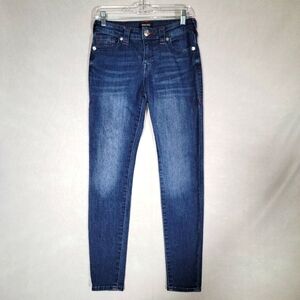 True Religion Womens Jennie Curvy Mid Rise Super Skinny Jean 206113 Size 26